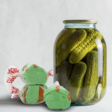 Dill Pickle Taffy – Taffy Town’s tangy, salty-sweet taffy with the bold, zesty flavor of classic dill pickles.